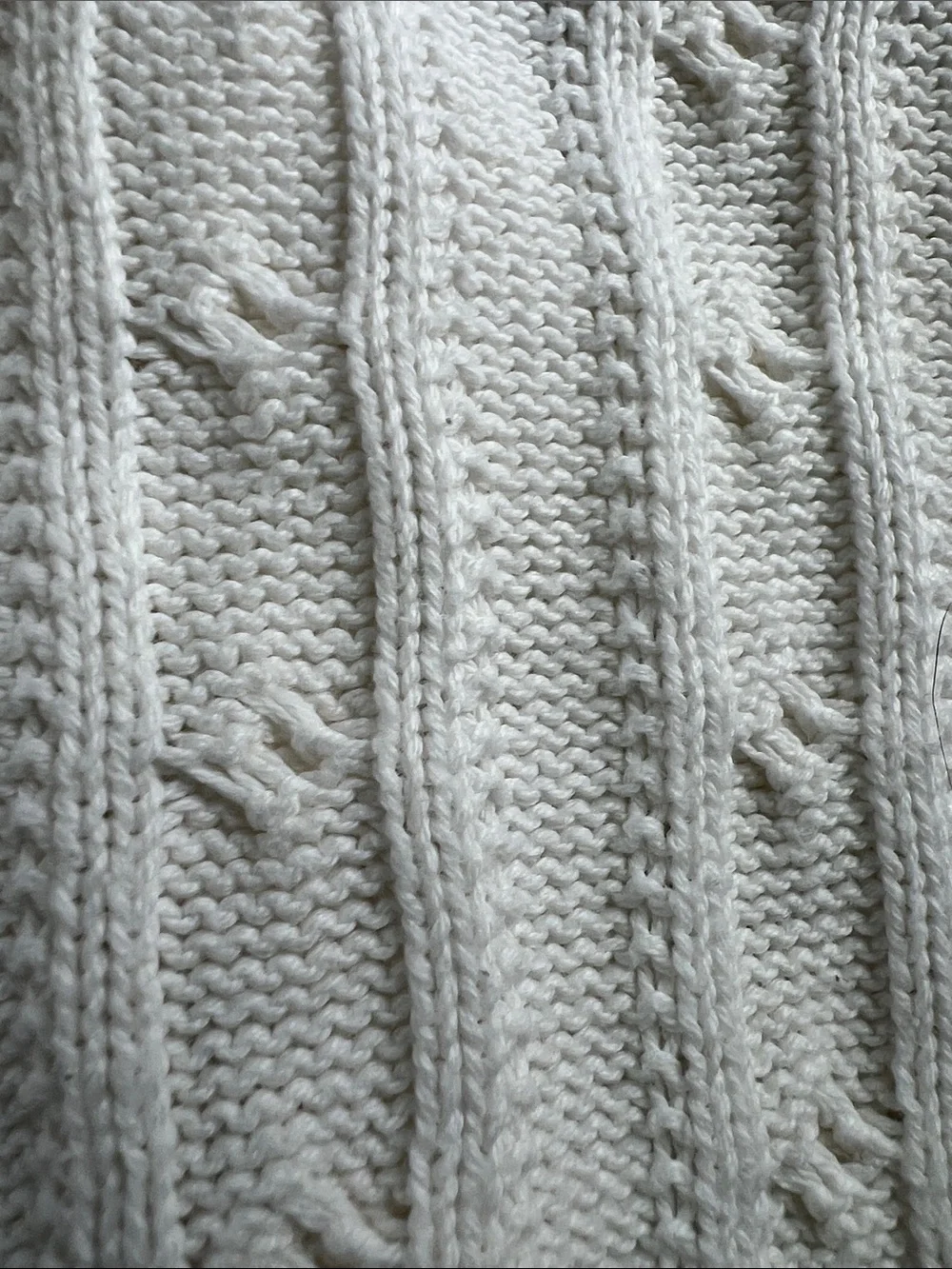 Ralph Lauren | Cream Cable-Knit Peplum Baby Cardigan Size 24 Months
